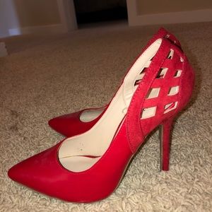 Red Heels. Size 6/7